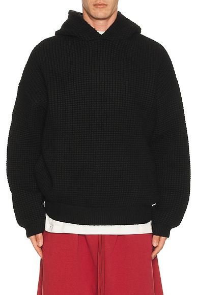 Heavy Waffle 90'S Hoodie