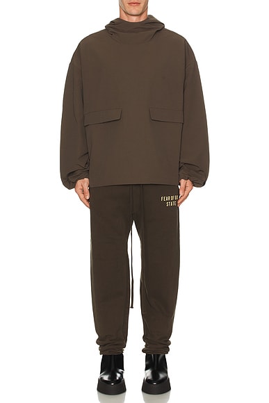 Military Nylon Hooded Anorak