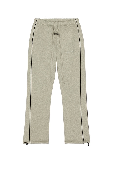 Relaxed Fleece Sweatpant With Piping