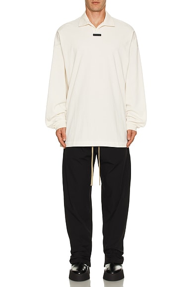 Pique Long Sleeve Polo