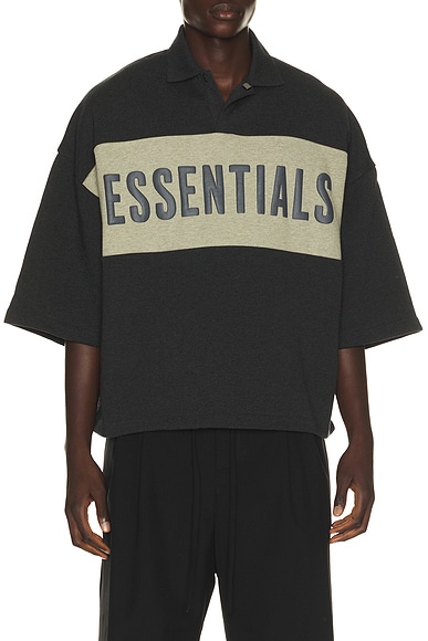 Panelled Crop Polo