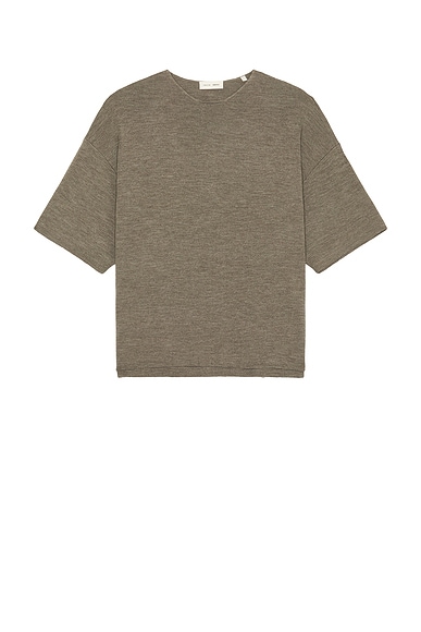 ★25SS★FEAR OF GOD Essentials Classic Short Sleeve Tee Fear of God Essentials Classic Short Sleeve Tee Jet Black