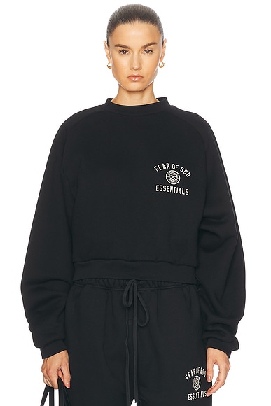 Cropped Crewneck Sweatshirt
