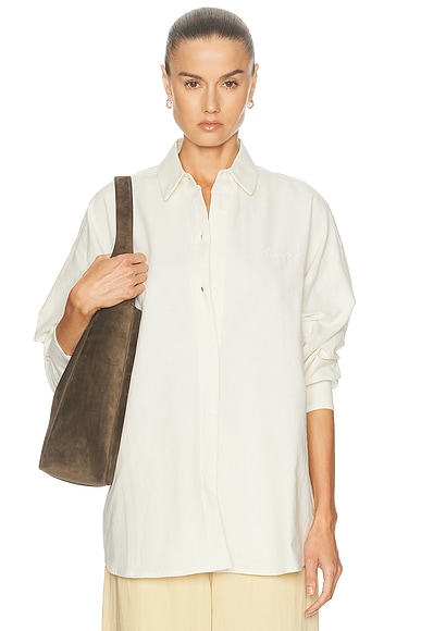 Signature Button Up Brushed Oxford Shirt