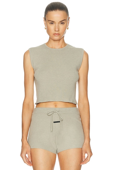 Rib Knit Crop Top