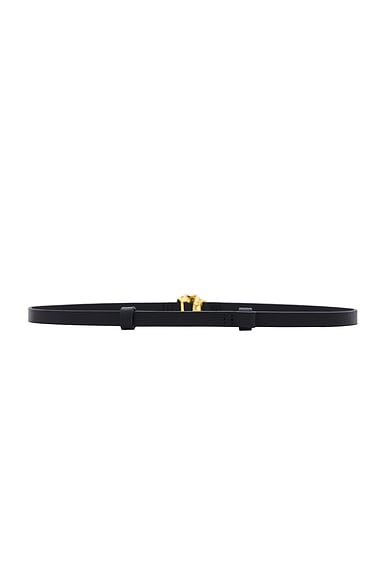 Shop Frame Gingko Leaf Belt In Black