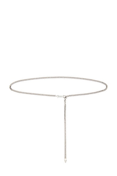 FRAME The Chain Belt in Nickel