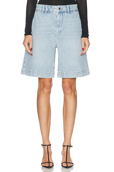 FRAME Trouser Short in Shudder