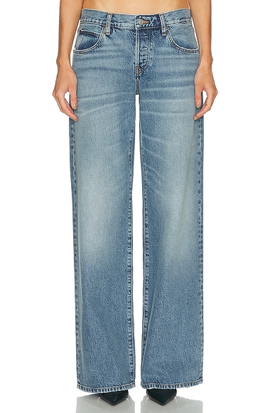 x Alexandra Leclerc The Leo Low Rise Baggy Jean