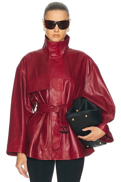 x Alexandra Leclerc The Alexandra Leather Trench