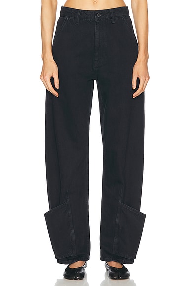 FRAME Tab Trouser in Trouble
