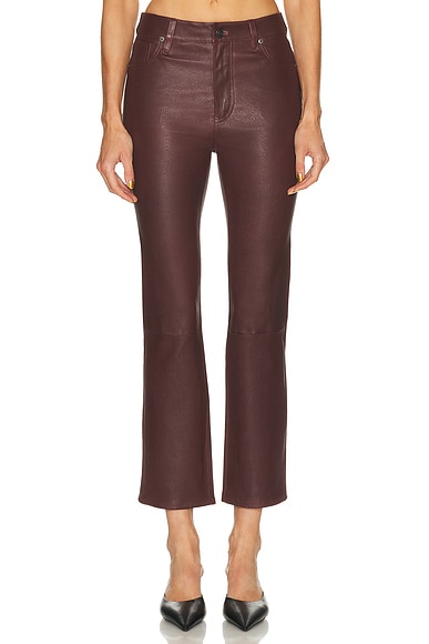 Leather Reboot Crop Pant