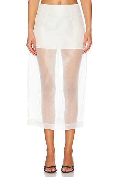 Silk Organza Skirt