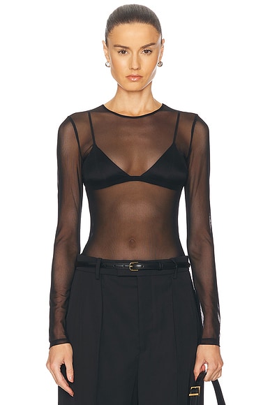 Stretch Mesh Bodysuit