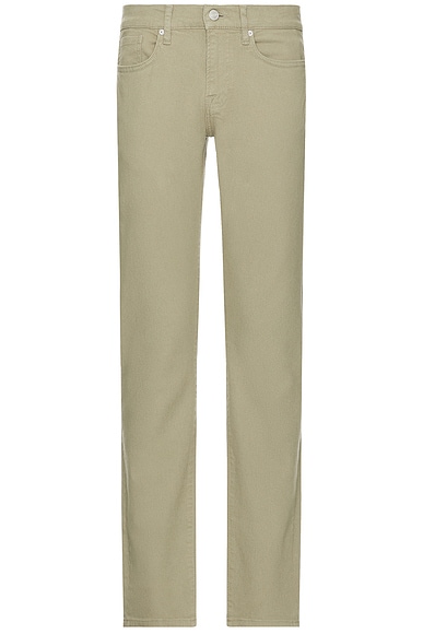 FRAME L'homme Slim Jean in Garage Dry Sage