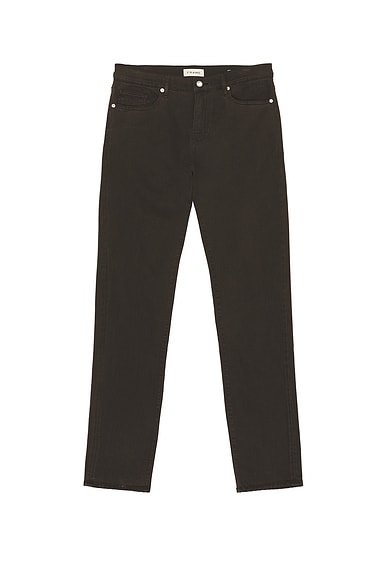 FRAME L'Homme Slim Jean in Dark Chocolate