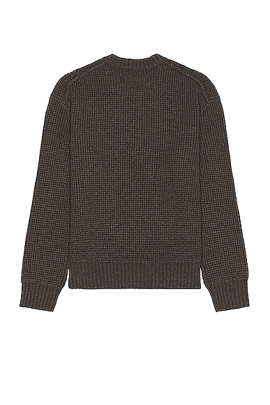 Shop Frame Wool Turtleneck Sweater In Mole