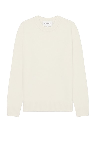 FRAME Cashmere Sweater in Cream