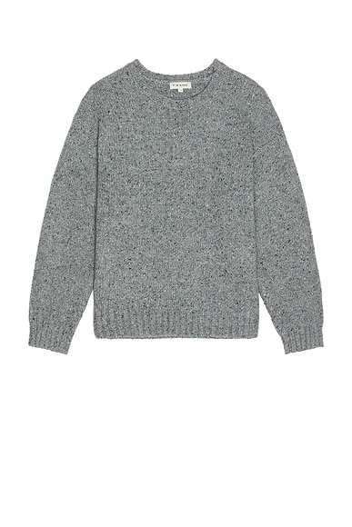 FRAME Sailor Sweater in Grey Melange