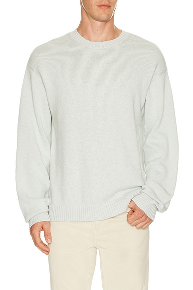 Cotton Silk Crewneck Sweater