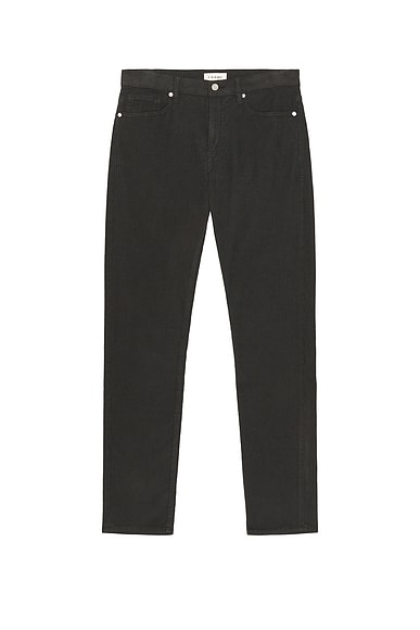 FRAME L'Homme Slim Corduroy Pant in Titanium