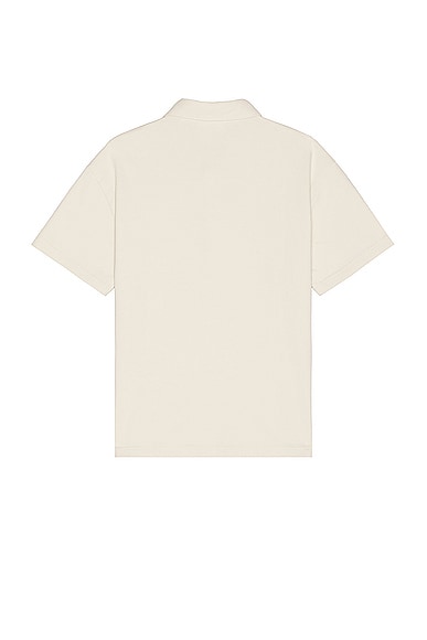 Shop Frame Duo Fold Polo In White Canvas