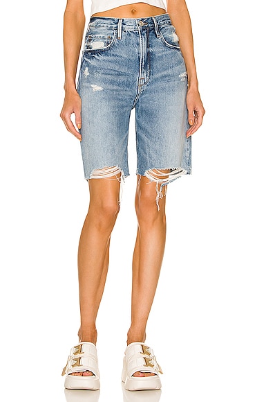 High Rise Bermuda Shorts