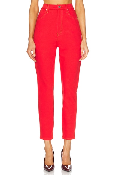 FRAME x Carolina Herrera The Taper in Herrera Red