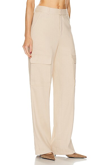 Shop Frame Cargo Pant In Sand