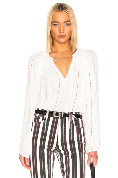 Frame le sylvie band stripe jeans deals