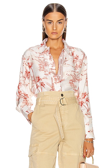 Tie Up Toile Shirt