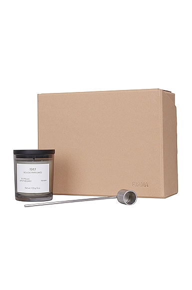 Frama Scented Candle & Candle Snuffer Gift Box In Neutrals