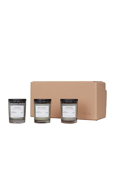 Frama Candle Set Gift Box In Neutrals