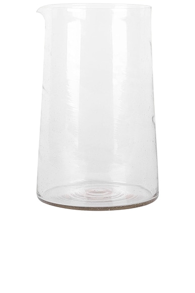 FRAMA Isle Glass Pitcher in Light Smoke