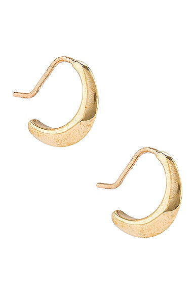 Selka Petite Hoop Earrings