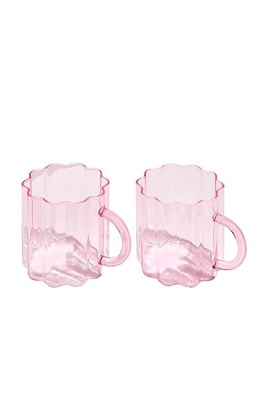 Wave Mugs Set of 2