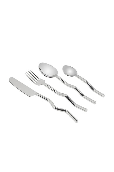 Wave Cutlery 4 Piece Set
