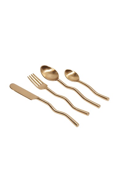 Wave Cutlery 4 Piece Set