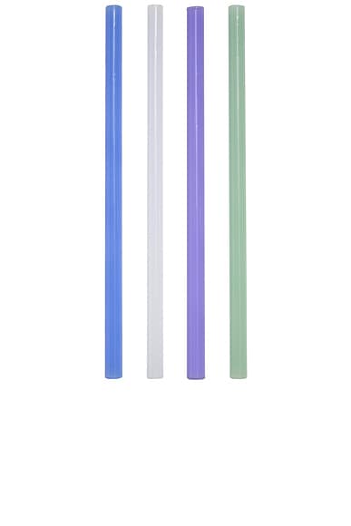 4 Pack Opaque Straws