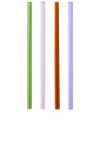 Straws Set Of 4
