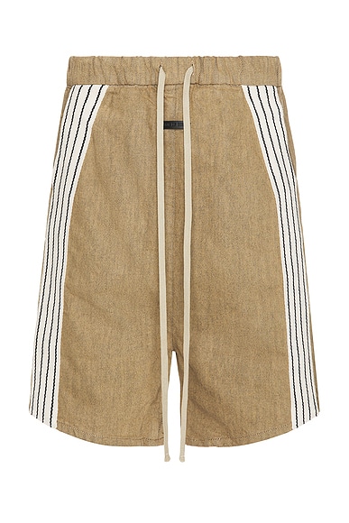 Fear of God Denim Stripe Shorts in Deer