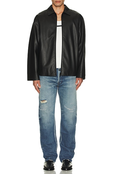 Straight 5 Pocket Jeans