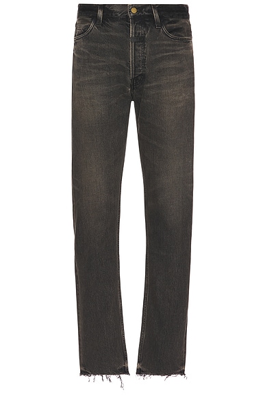 Straight 5 Pocket Jeans