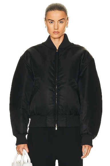 Fear of God Eternal Nylon Bomber Jacket in Black