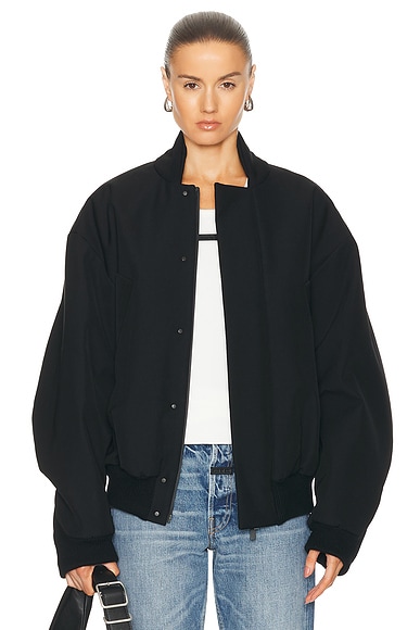 Fear of God Wool Cotton Bomber in Black