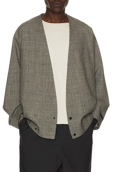 Relaxed Cropped Lapelles Jacket