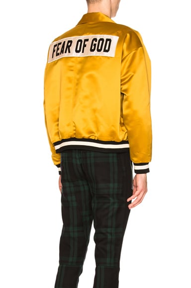 Fear of clearance god gold jacket