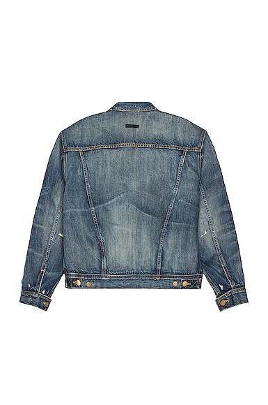 Denim Trucker Jacket In 3 Year Vintage Wash