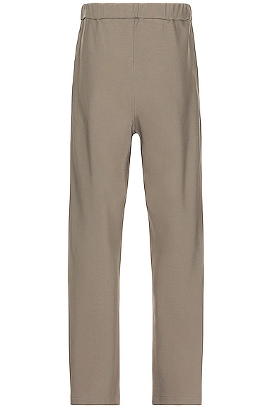 Shop Fear Of God Eternal Viscose Relaxed Pant In Dusty Concrete