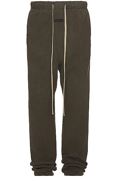 Shop Fear Of God Forum Sweatpant In Olive